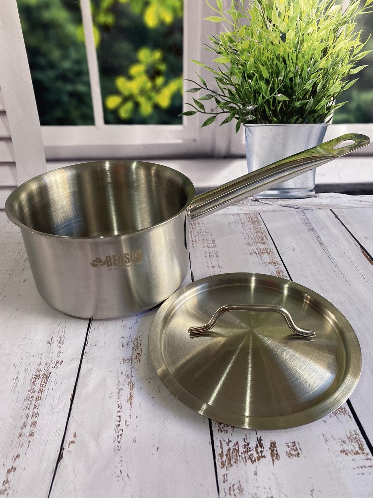 Ковш с нержавеющей стали с крышкой 3,7 л (23315450)