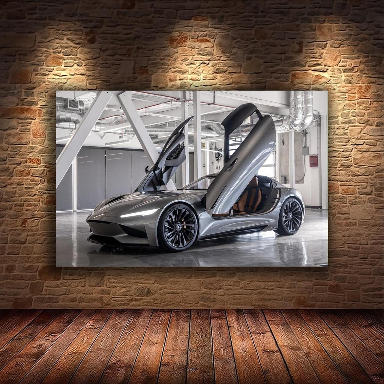 Картина на холсте Спортивный автомобиль 35x55 см (M190)