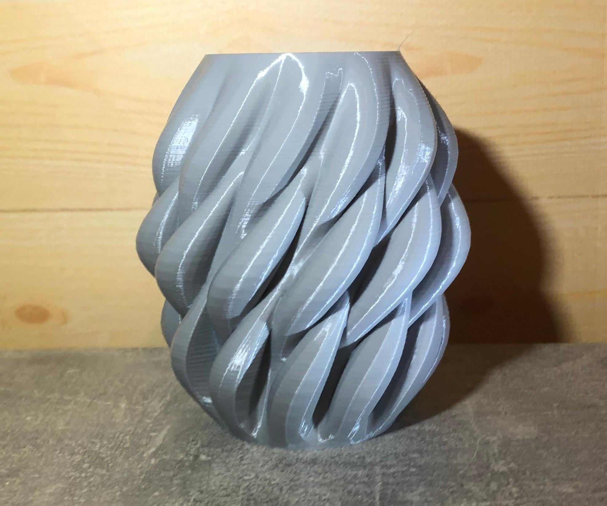 Ваза геометрическая декоративная тонкостенная Серый (12040010103) Ваза геометрическая декоративная тонкостенная Серый (12040010103)