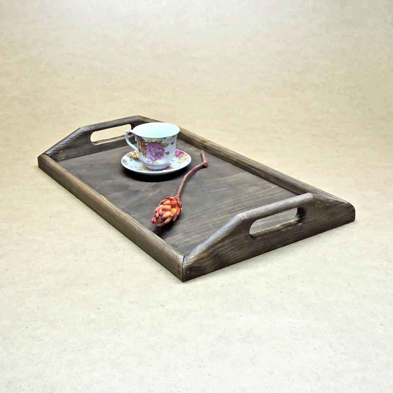 Поднос деревянный Рошфор Мокко (ПДС-000507)