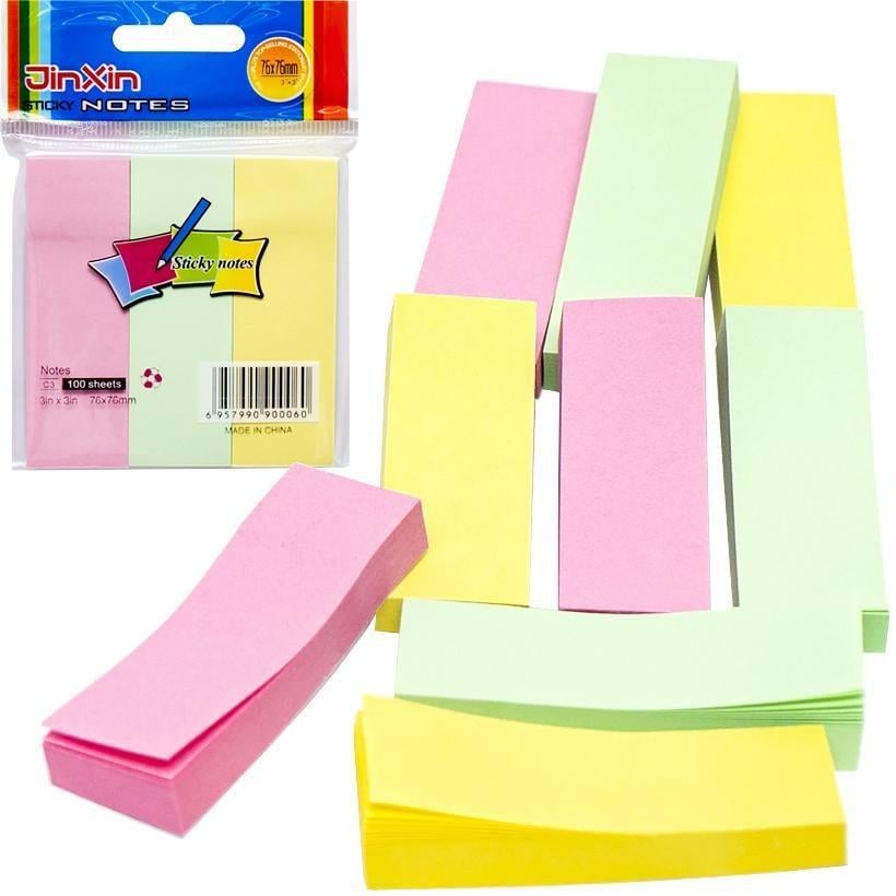 Папір для нотаток BMW Стікери C3-3 25х76 мм 100 аркушів (RLT43578)