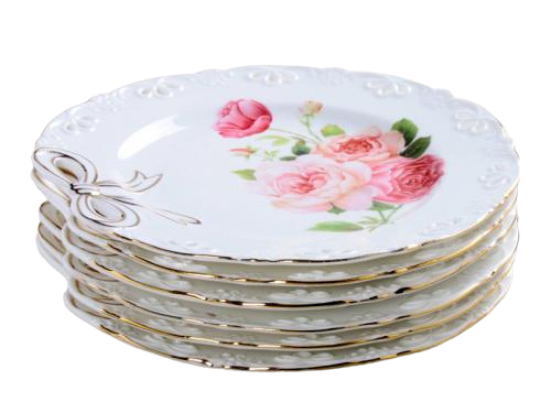 Набор тарелок Бант десертные Ø 19 см 6 шт. (ST-30876)