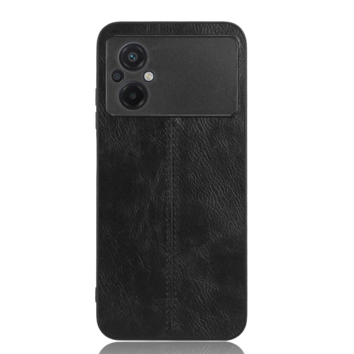 Противоударный чехол для Xiaomi Poco M5/M5 5G Cosmiс Leather Case Black