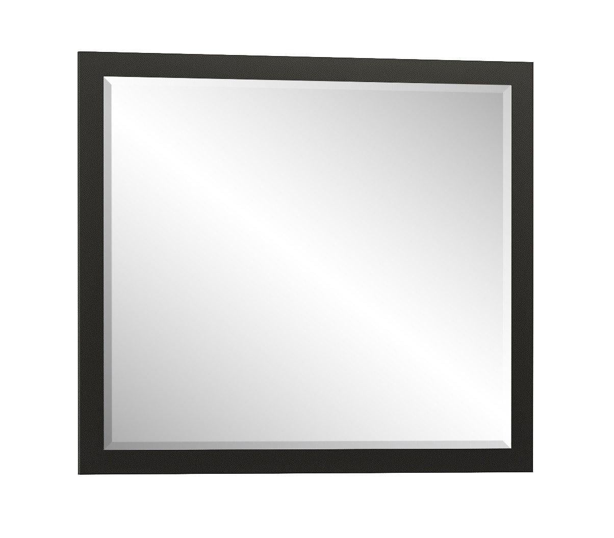 Зеркало настенное Мебель Сервис Фиеста из ДСП Черный