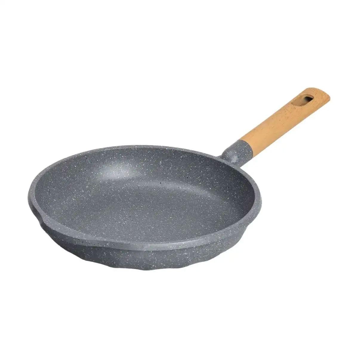 Сковорода алюмінієва MGC мармурове антипригарне покриття Ø 28 см 2,8 л Сірий (2358506296)