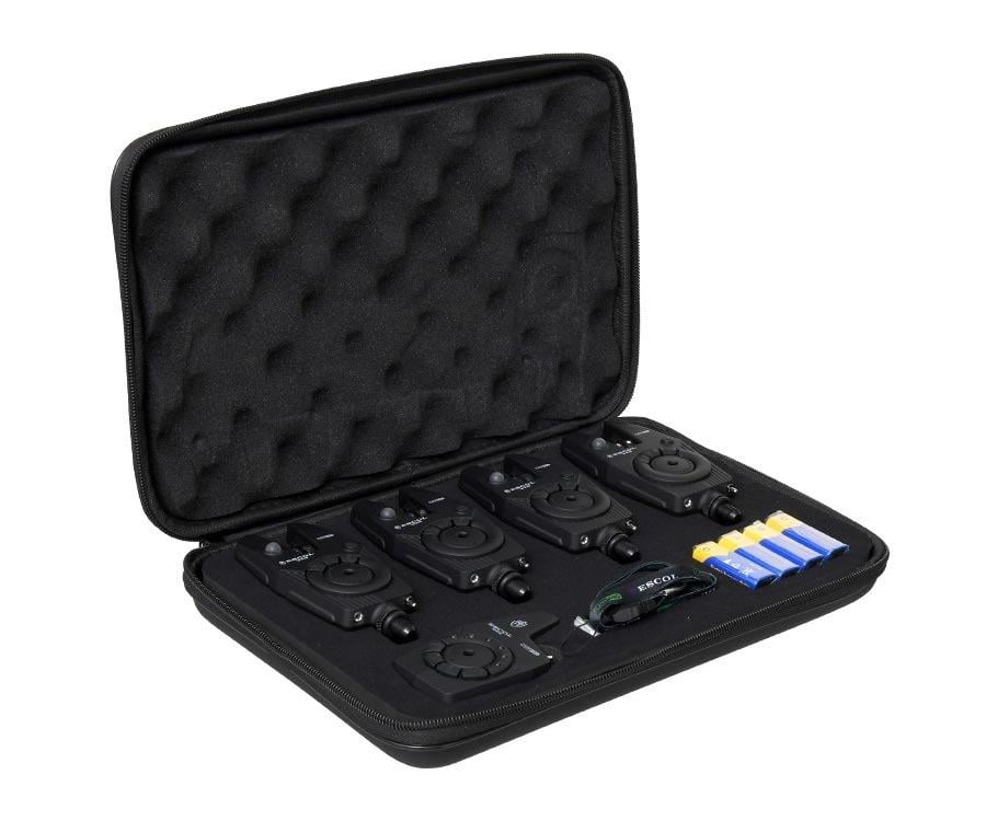 Набiр електронних сигналiзаторiв клювання Carp PRO Escol WRS 4+1 (28109359)