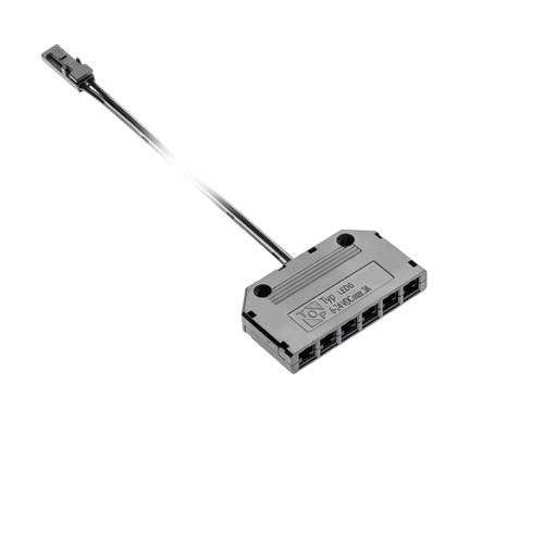 Коннектор-разветвитель GTV 6хmini AMP 2 м (LZ-AKZ612-10N)