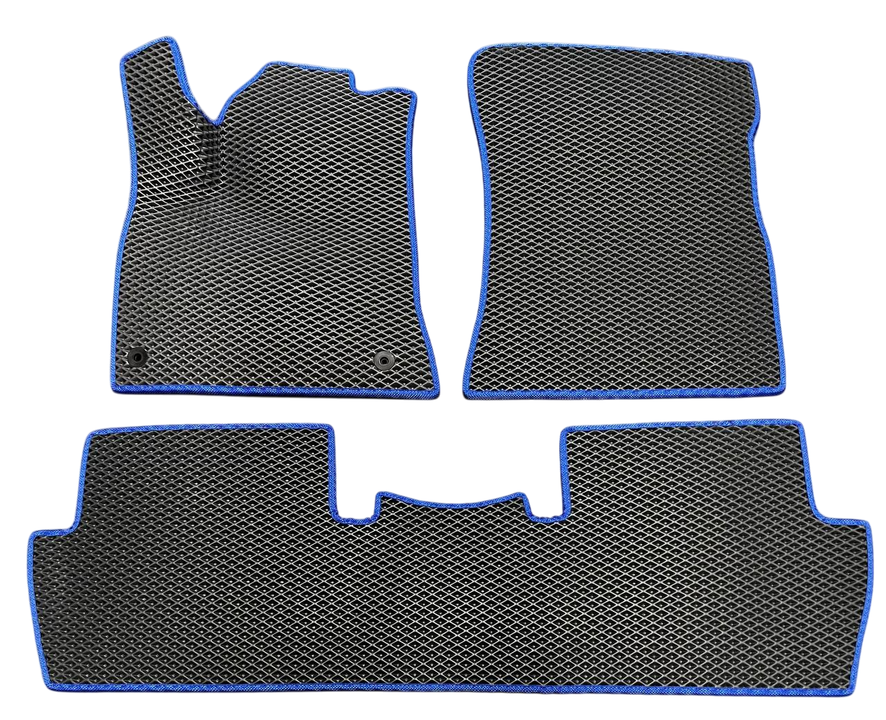 Коврики EVA с 3Д лапой в салон для Peugeot 5008 2009-2016 гг. Черный (2430610975)