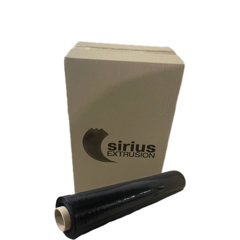 Стрейч-пленка Sirius Extrusion 17 мкм 110 м 6 шт. Черный (RS-К-17-110-Pack-6) - фото 5