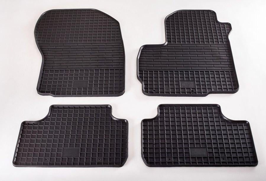 Коврики резиновые Stingray для Mitsubishi ASX 10-/Peugeot 4008 12-/Citroen C4 Aircross 12- 4 шт. (1003044)