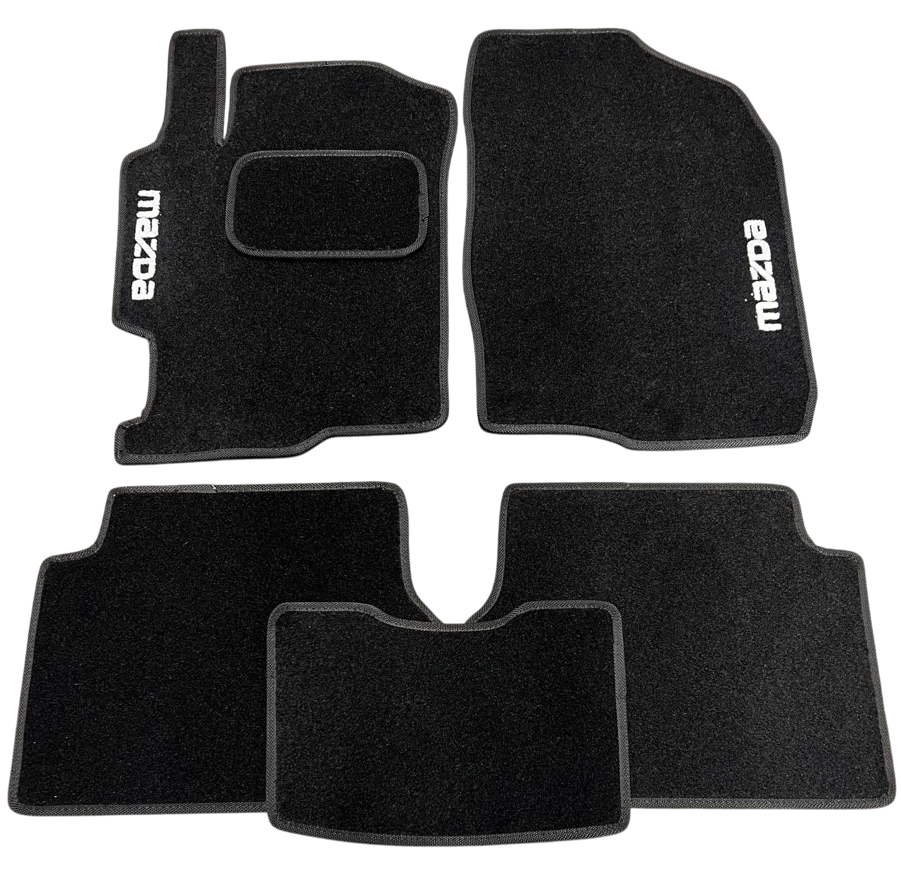 Коврики в салон ворсовые для Mazda 6 2002-2008 BLCCR1314 5 шт. Черный (27326826)