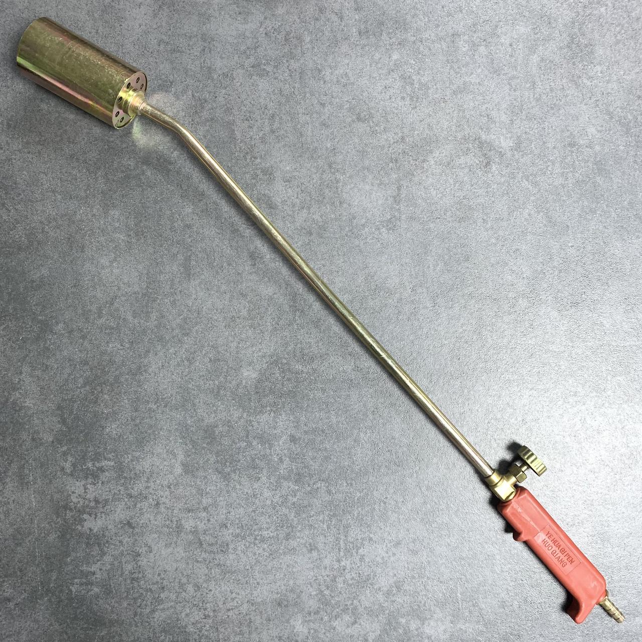 Газовая горелка для смоления с регулятором 700 мм сопло Ø50 мм х 100 мм - фото 5 Газовая горелка для смоления с регулятором 700 мм сопло Ø50 мм х 100 мм - фото 5
