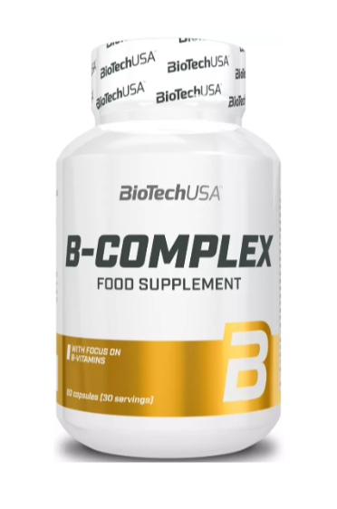 Витамины Biotech USA B-COMPLEX 60 таблеток Витамины Biotech USA B-COMPLEX 60 таблеток