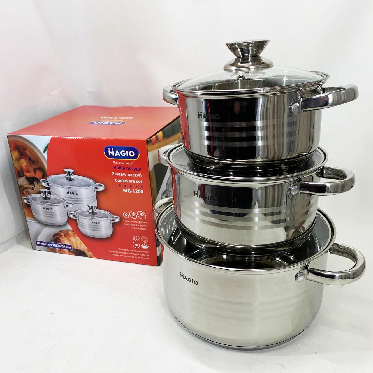 Набір посуду MAGIO MG-1200 (13352498) Набір посуду MAGIO MG-1200 (13352498)
