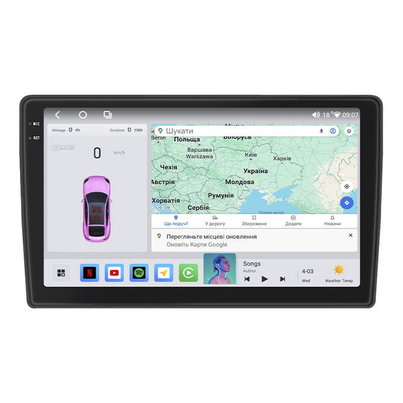 Автомагнітола штатна Lesko для Jeep Commander 2005-2010 10" 4/64 QLED CarPlay 4G Wi-Fi GPS 360 Prime MOB