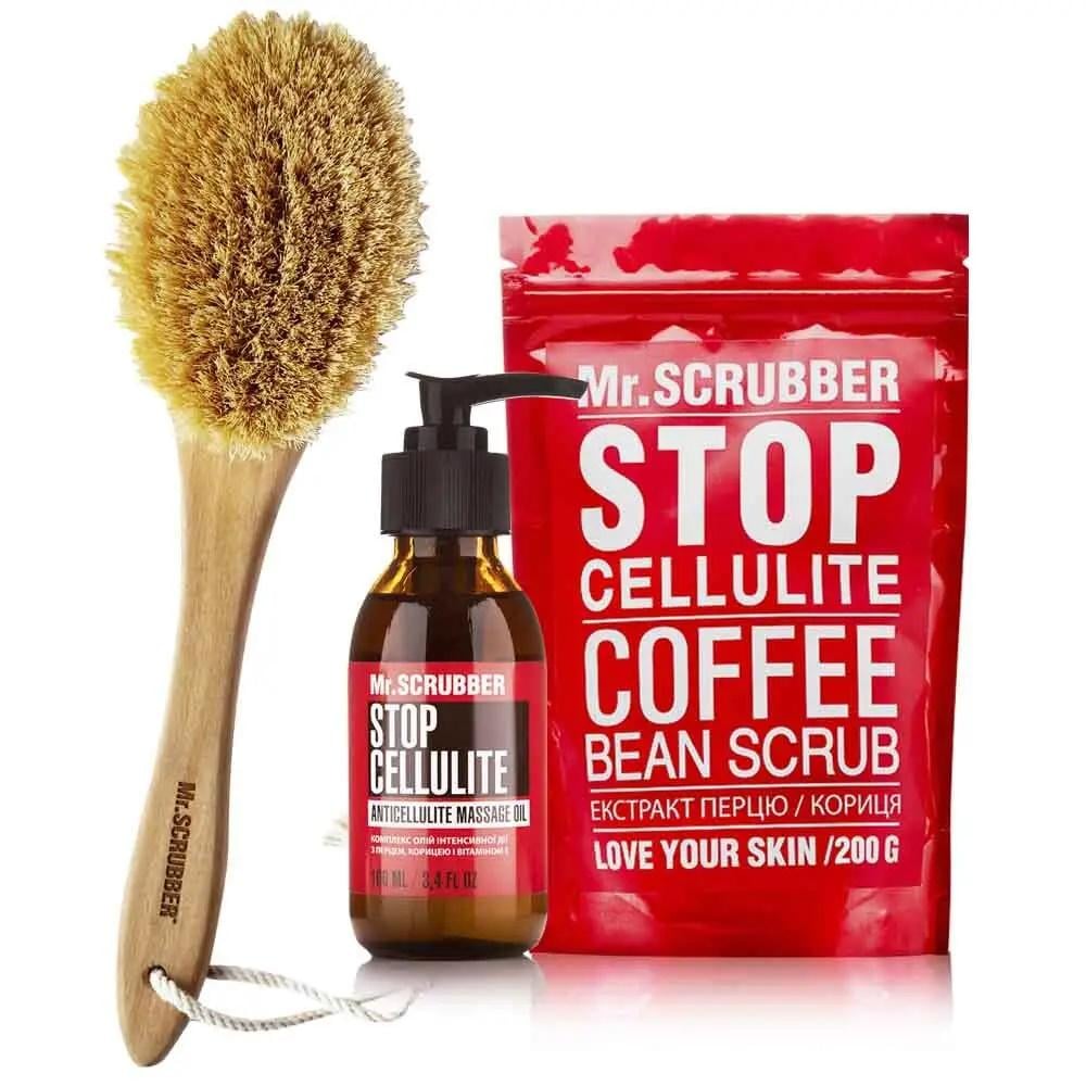 Набор косметики Mr.SCRUBBER Стоп Целлюлит + щетка для сухого массажа
