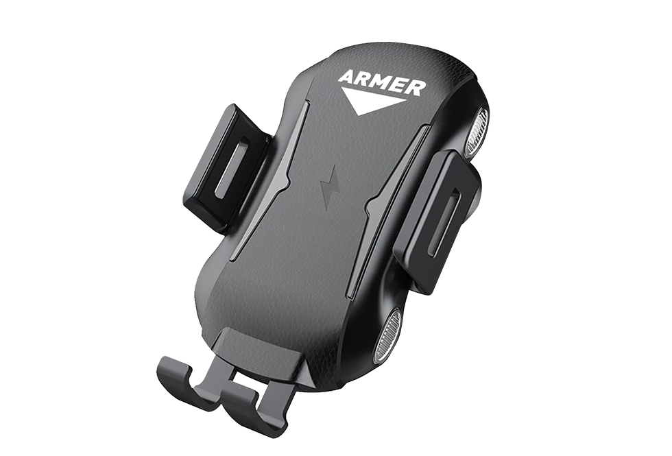 Держатель для телефона Armer с беспроводной зарядкой сенсорный (ARM-DT001)