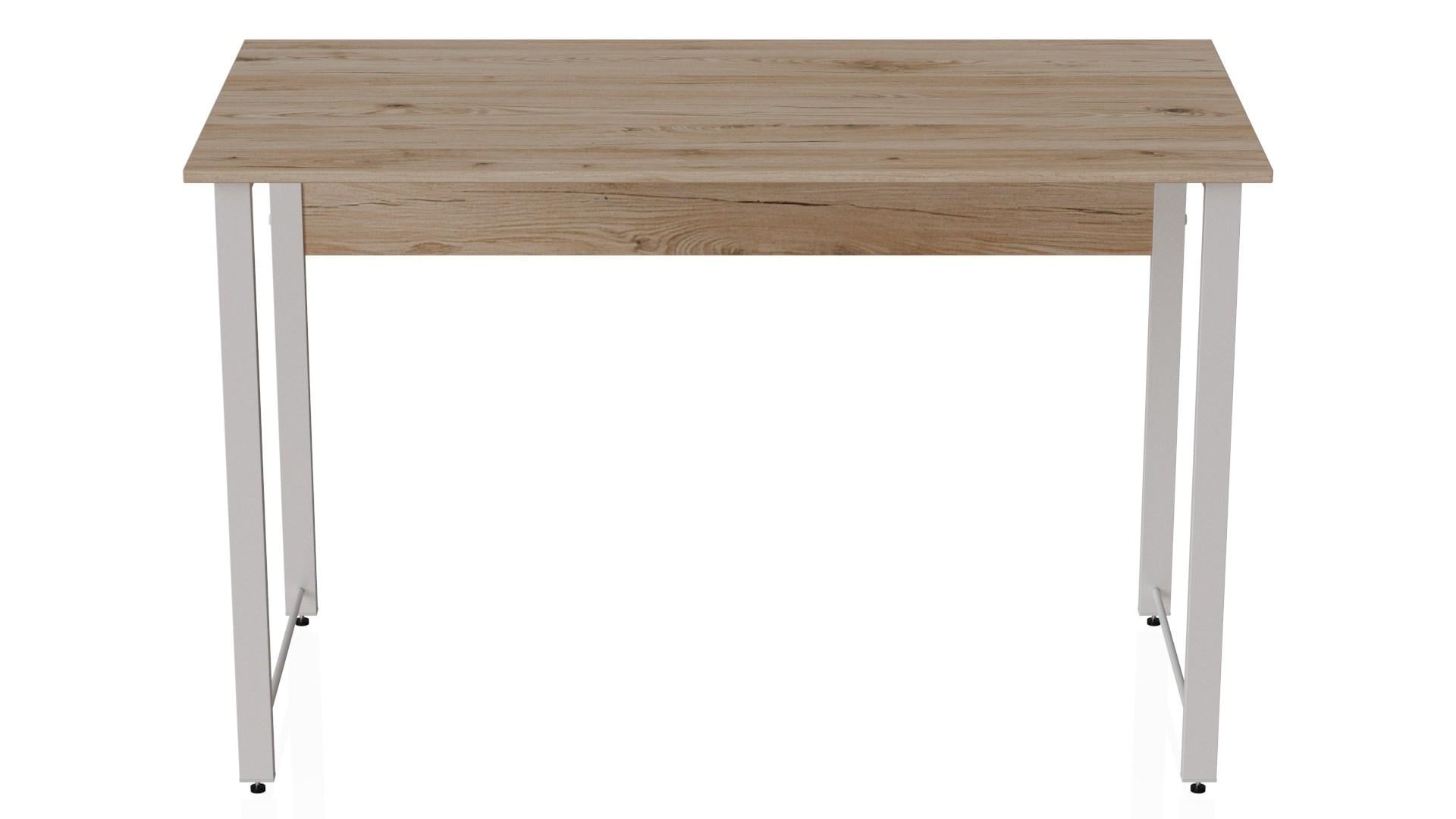 Компьютерный стол Ferrum-decor Курт ДСП 32 мм 75x100x60 см Белый/Дуб Сан-Марино (FRD-102204) Компьютерный стол Ferrum-decor Курт ДСП 32 мм 75x100x60 см Белый/Дуб Сан-Марино (FRD-102204)
