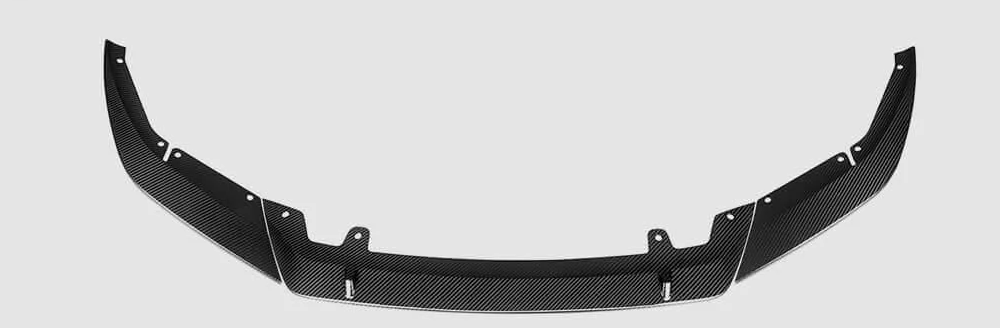 Накладка на передний бампер DDCarbon V6 для M5 2020+/BMW 5 серия G30/31 2017-2023 карбон (136737)