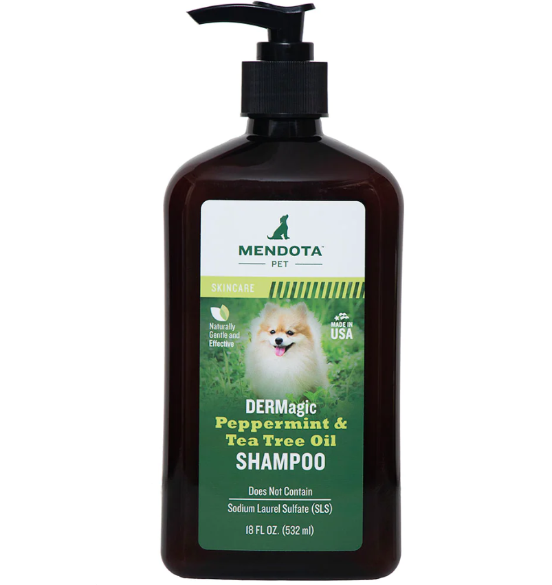 Шампунь для собак DERMagic peppermint&tea tree oil shampoo с маслом мяты и чайного дерева 532 мл (27558138)