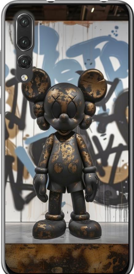 Чехол на Huawei P20 Pro Bronze kaws v2 (6098u-1470-42517)