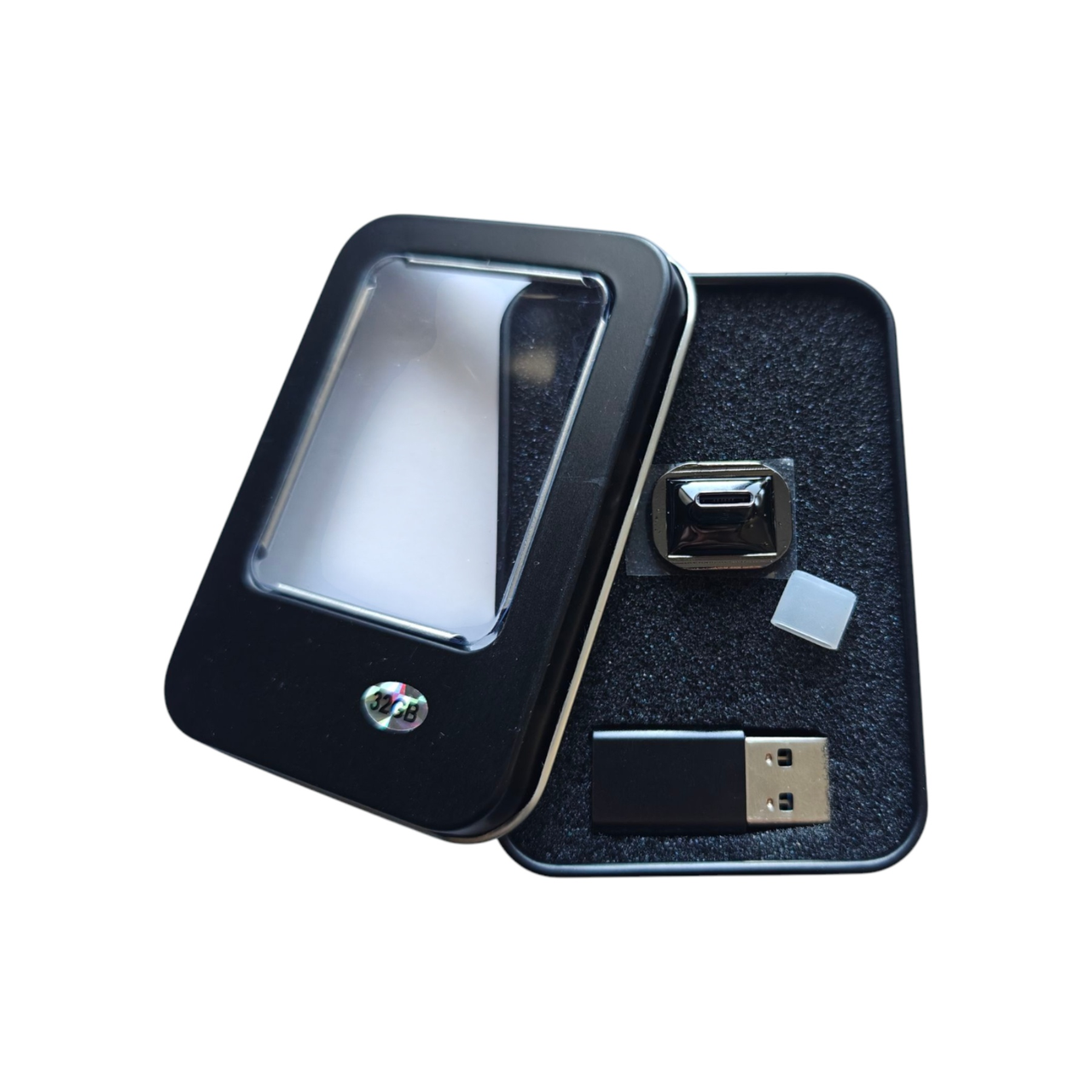 Флеш-пам'ять USB з логотипом авто Peugeot 32 ГБ Type-C з перехідником USB (1819847451)