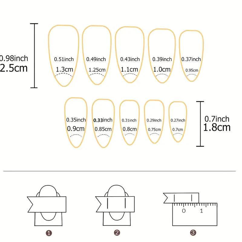 Накладные ногти Сердце со звездами миндаль средней длины с клеевыми пластинами 24 шт. Зеленый (2789190668) - фото 10 Накладные ногти Сердце со звездами миндаль средней длины с клеевыми пластинами 24 шт. Зеленый (2789190668) - фото 10