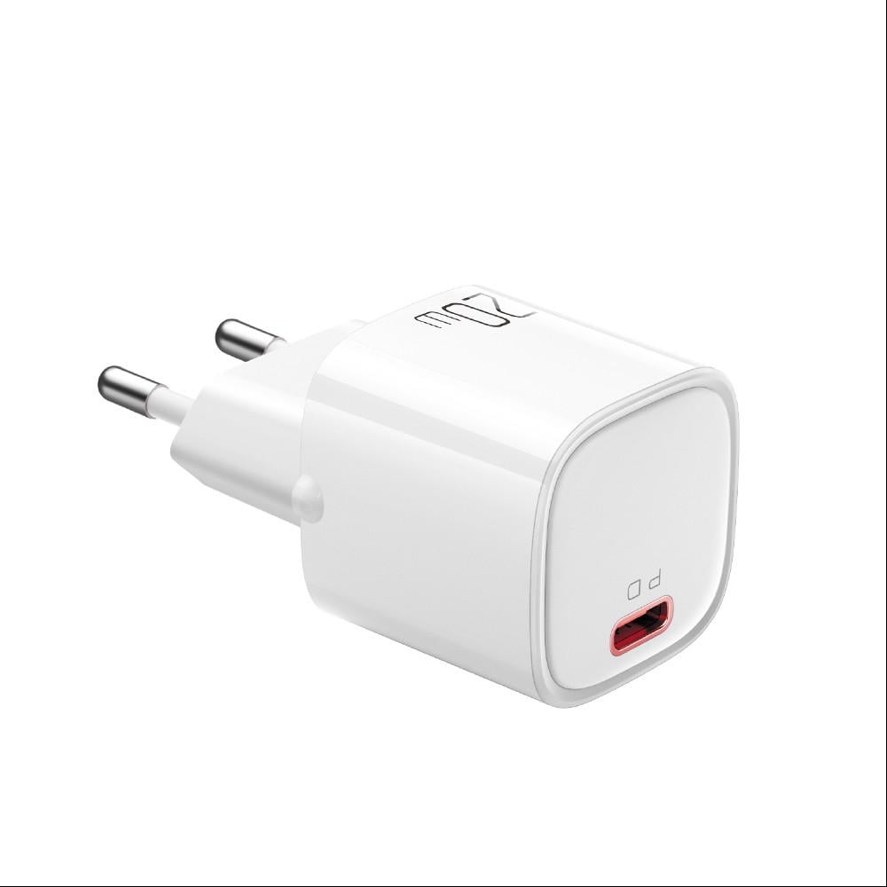 Зарядное устройство с быстрой зарядкой Mcdodo Nano Series 20W PD Charger White (CH-4020) Зарядное устройство с быстрой зарядкой Mcdodo Nano Series 20W PD Charger White (CH-4020)