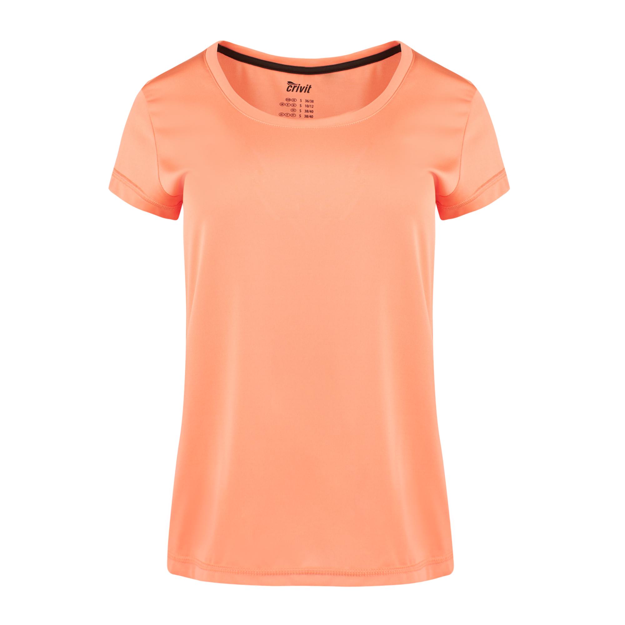 Футболка Crivit 283144x26 жіноча М Помаранчевий