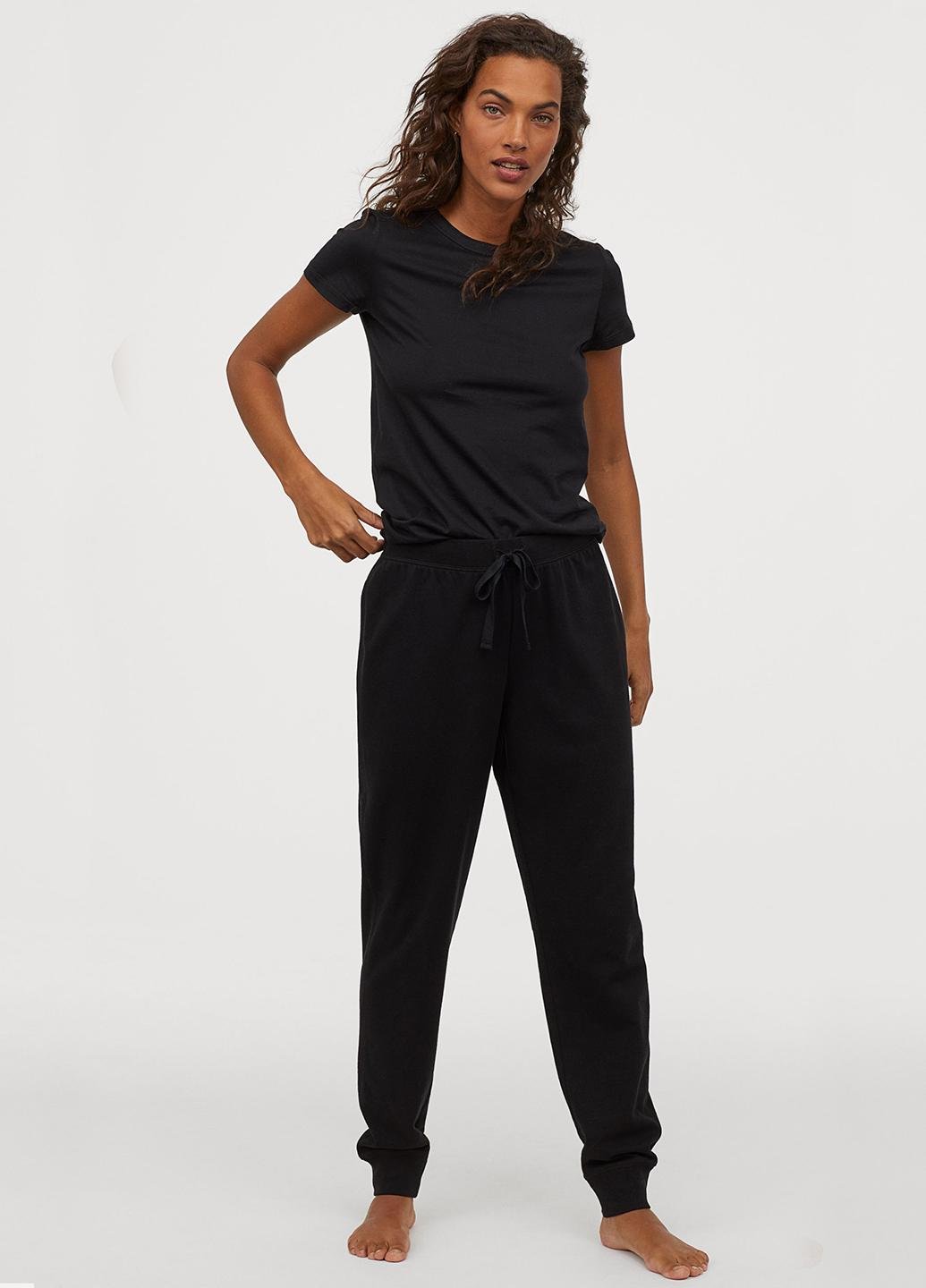 Пижамные брюки H&M XS Черный (536139006b49)
