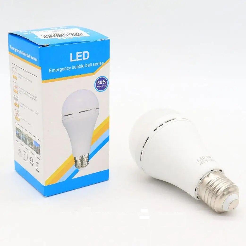 Лампочка акумуляторна LED 9 Вт Е27 (AL9) - фото 3