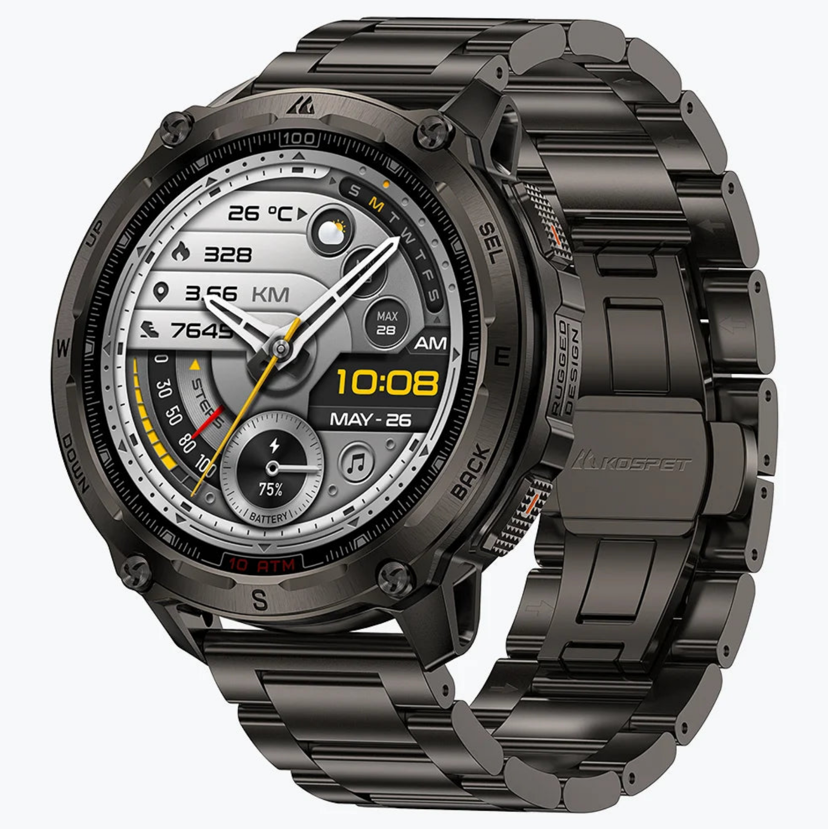 Смарт-часы Kospet Tank T4 Special Edition Black