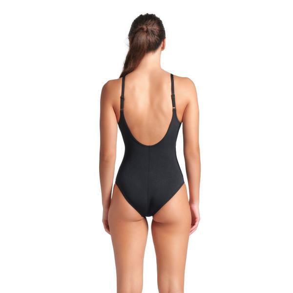 Купальник для женщин Arena RIPPLES SWIMSUIT U BACK B Жен р. 44 Черный (009500-590 44) - фото 4