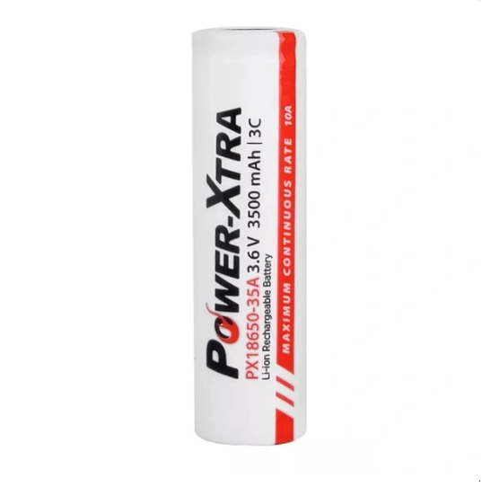 Акумулятор Li-Ion PX 18650 3500 mAh 3,7V Білий (000019687)