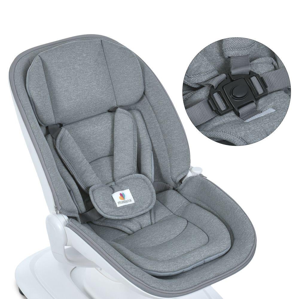 Укачивающий центр-шезлонг 2в1 Mastella 8966 музыка 360° вращения 3 положения спинки (24948842) - фото 9 Укачивающий центр-шезлонг 2в1 Mastella 8966 музыка 360° вращения 3 положения спинки (24948842) - фото 9