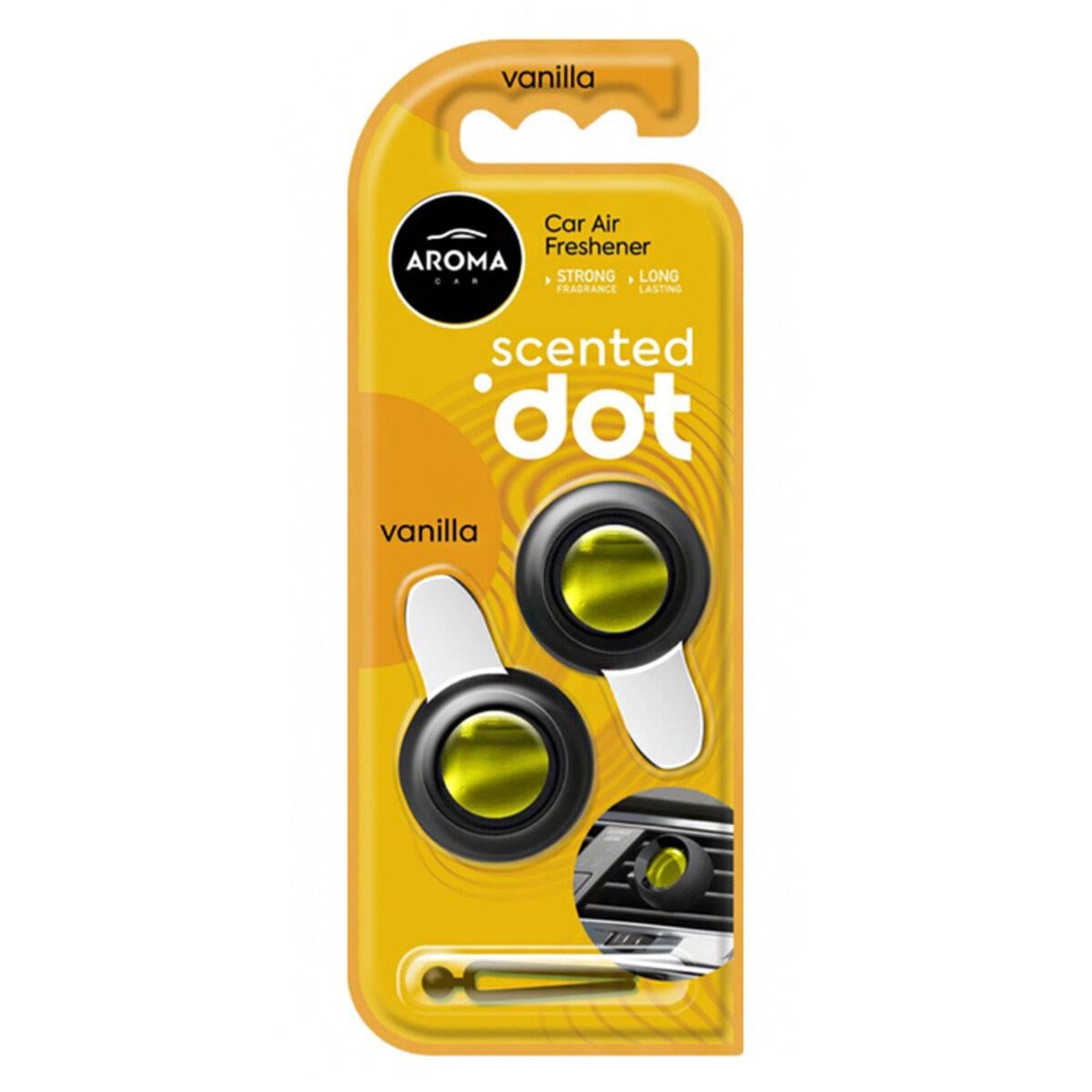 Ароматизатор для авто Aroma Car Double DOT жидкий Vanilla