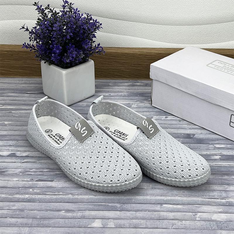 Мокасини жіночі Е-005260-1 25 см p. 38 Сірий (77143409) - фото 3 Мокасини жіночі Е-005260-1 25 см p. 38 Сірий (77143409) - фото 3