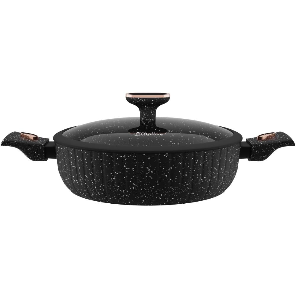 Сковорода сотейник с антипригарным покрытием Bollire Sicilia 4 л 28 см (BR-1514)