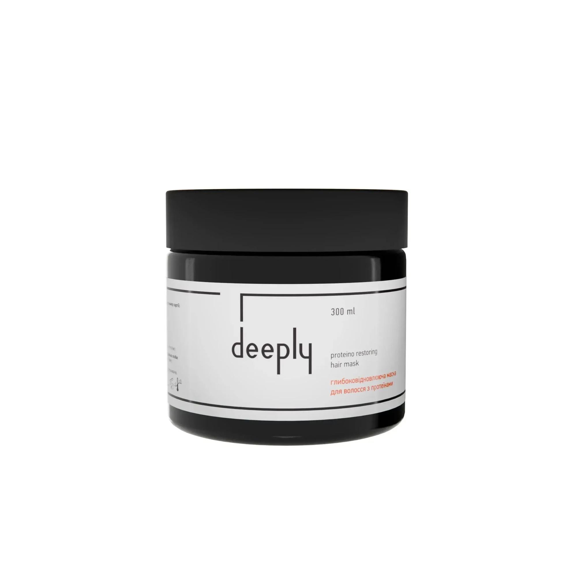 Маска для волос глубоковосстанавливающая с протеинами deeply Protein Restoring Hair Mask 300 мл