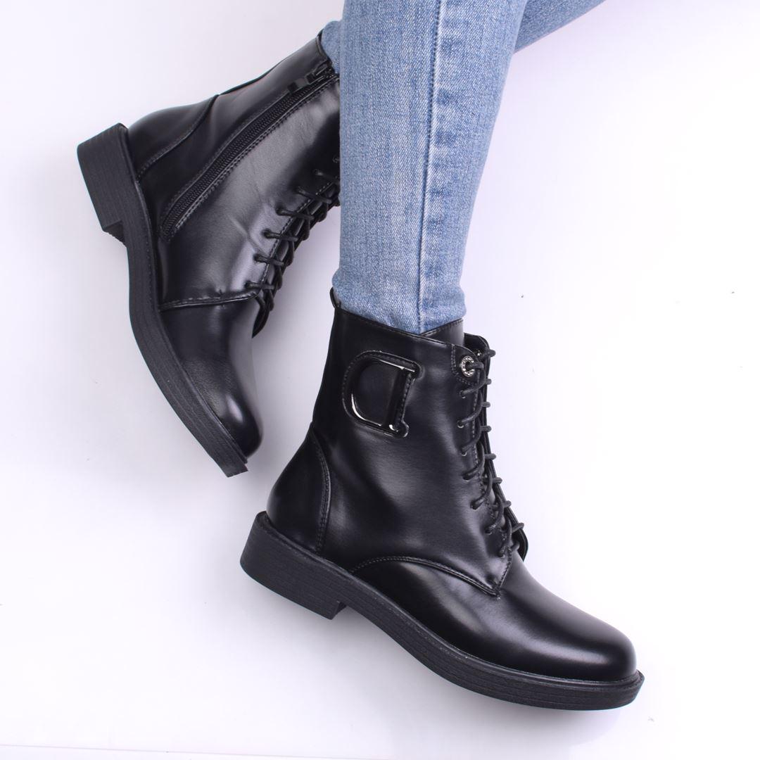 Ботинки женские на шнуровке 333960 р. 41 25,5 см