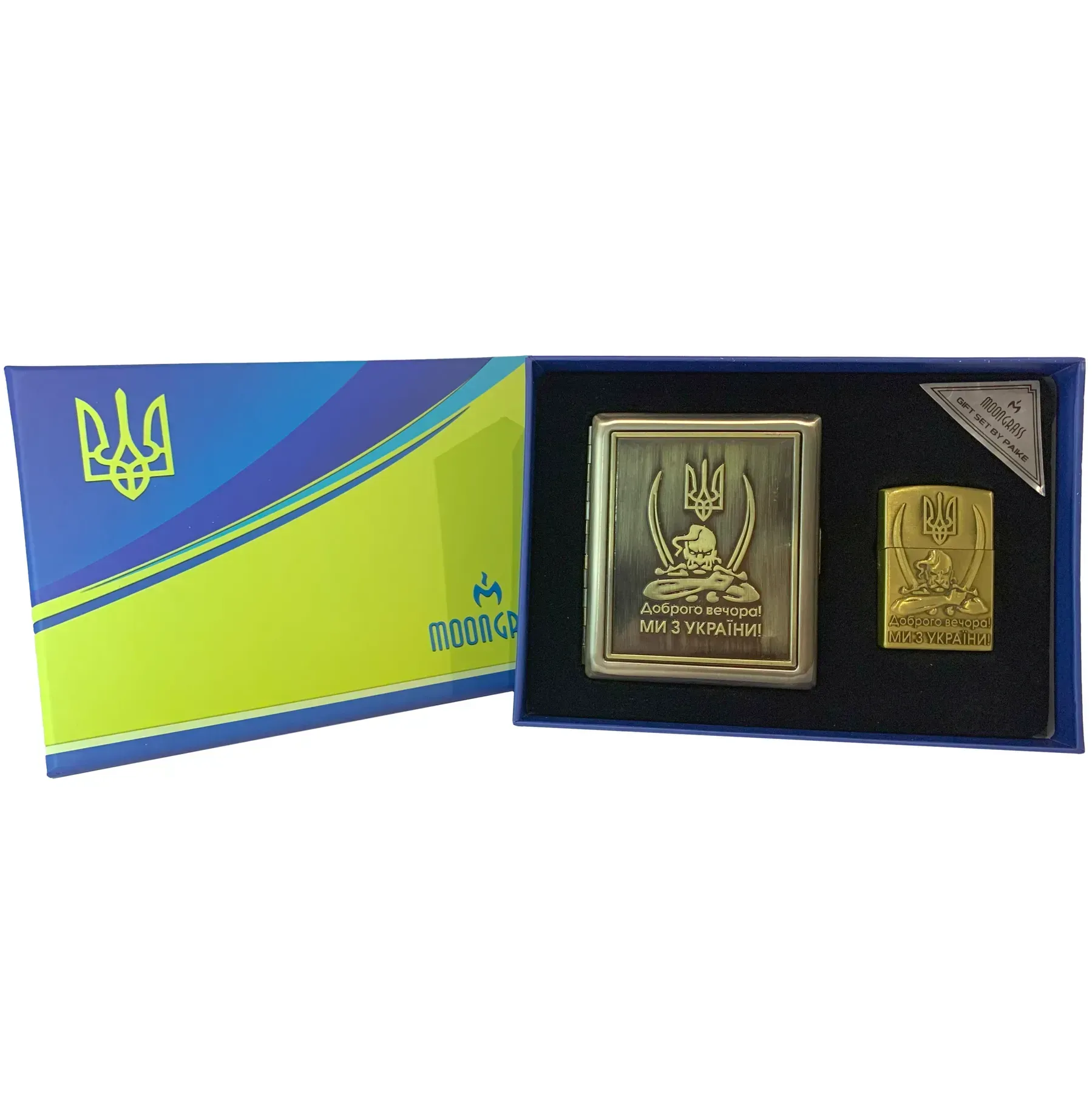 Портсигар на 20 сигарет и зажигалка Украина Казак (wkl-062) Портсигар на 20 сигарет и зажигалка Украина Казак (wkl-062)