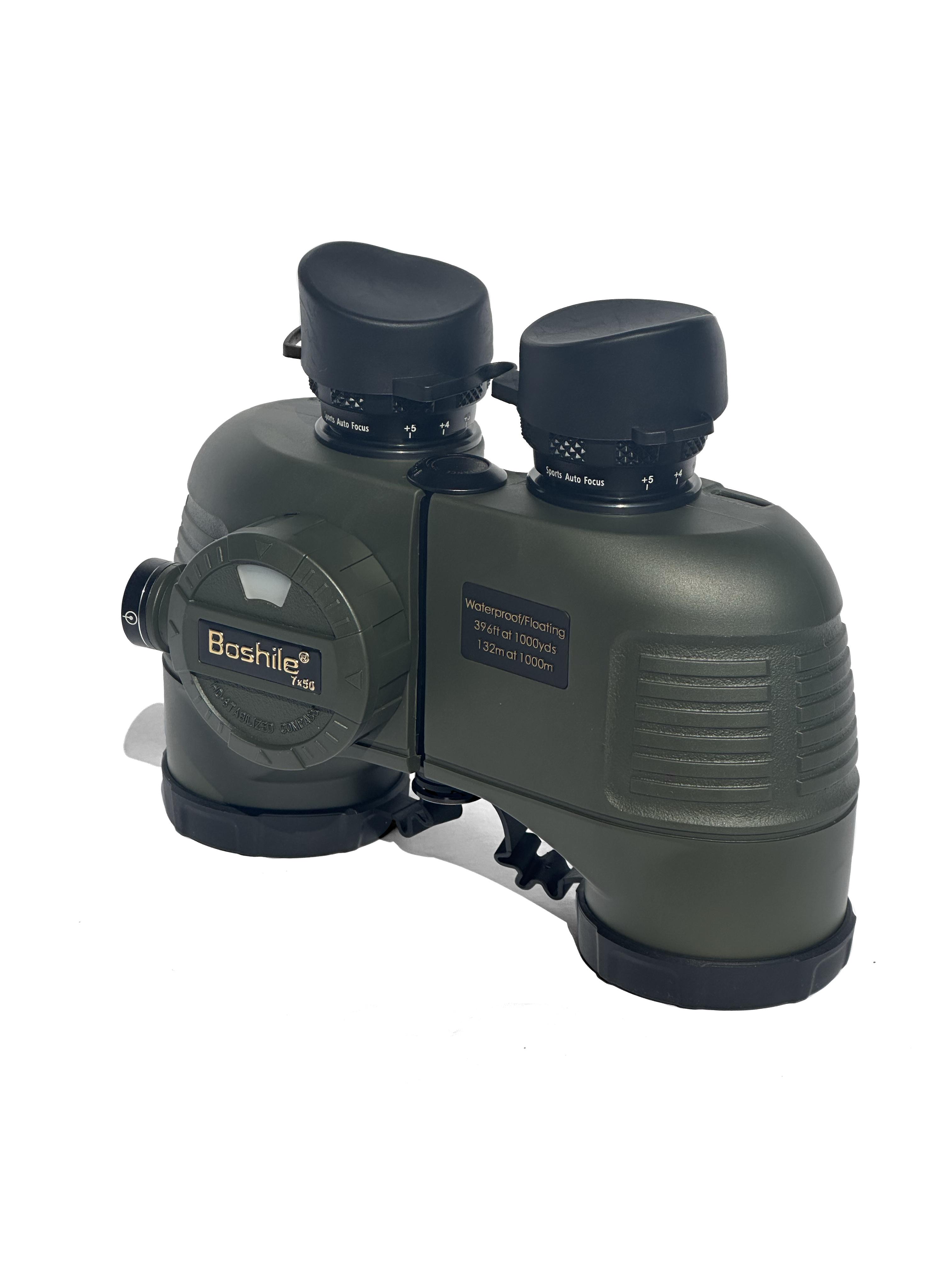 Бинокль Boshile Navy Green 7x50 с компасом. - фото 3 Бинокль Boshile Navy Green 7x50 с компасом. - фото 3