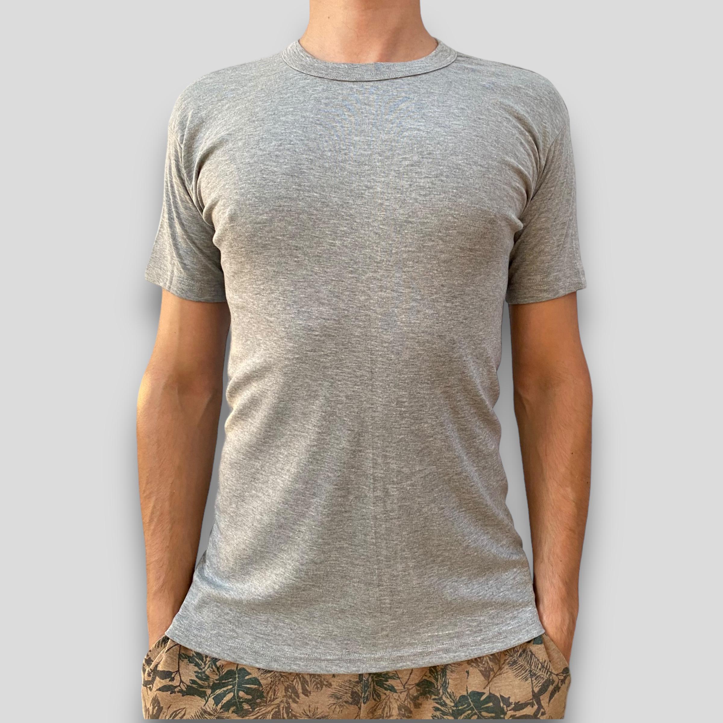 Футболка мужская Namaldi базовая классическая 2XL Серый (114-Grey)