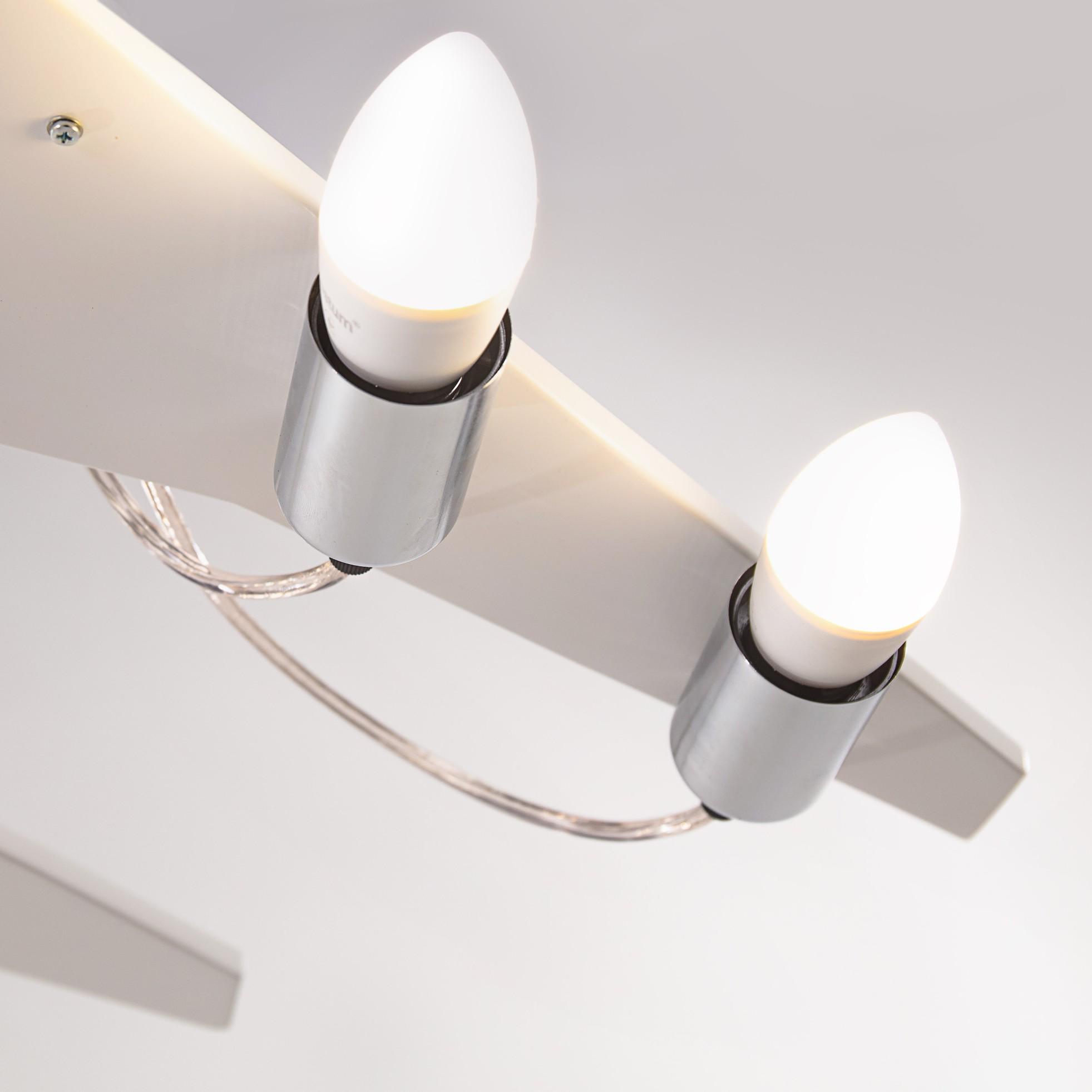 Люстра MoonPlane 778 Е27 4x40 Вт 70х70 см Белый (10068548) - фото 2