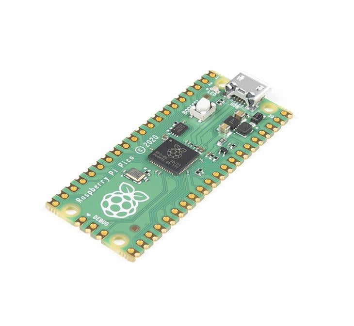 Плата розробки Raspberry Pi Pico 2MB RP2040 133MHz підтримка MicroPython/C++ для IoT/DIY/Arduino (00-00028065)