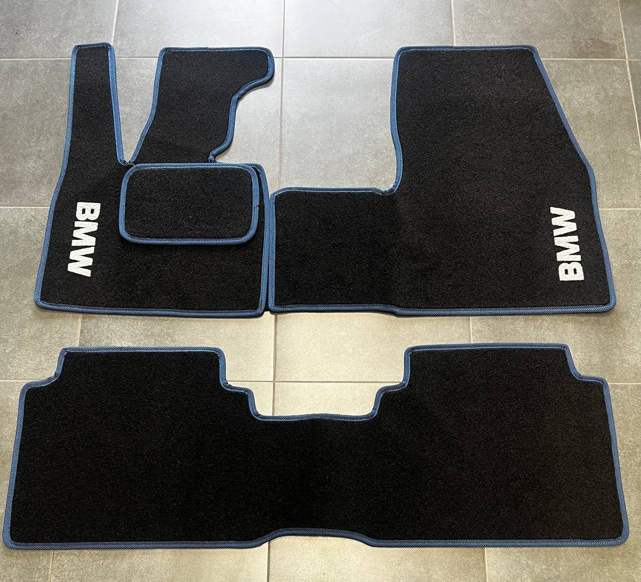 Килимки автомобільні ворсові в салон для BMW I 3