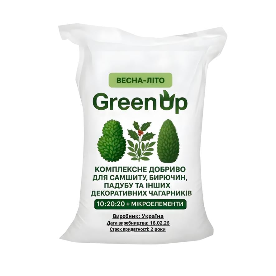 Удобрение для самшита Green Up весна/лето 10 кг (34766242)