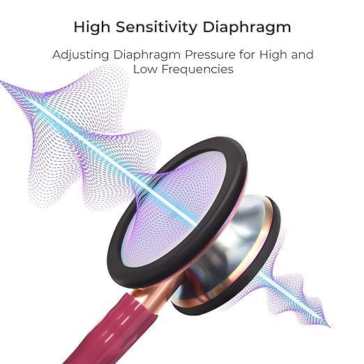 Стетоскоп двосторонній Scienlodic з вушними вкладишами - фото 4 Стетоскоп двосторонній Scienlodic з вушними вкладишами - фото 4