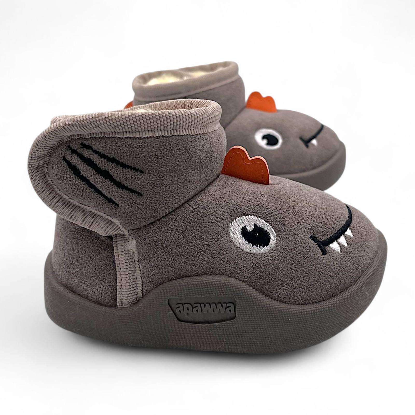 Угги детские зимние Apawwa р.20 Серый (VM1110)