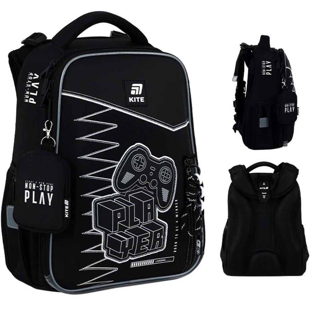 Школьный рюкзак каркасный KITE Education Player (K25-531M-3) - фото 2 Школьный рюкзак каркасный KITE Education Player (K25-531M-3) - фото 2